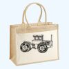 Cotton Pocket Jute Shopper Thumbnail