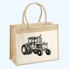 Cotton Pocket Jute Shopper Thumbnail