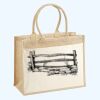Cotton Pocket Jute Shopper Thumbnail