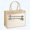 Cotton Pocket Jute Shopper Thumbnail
