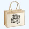 Cotton Pocket Jute Shopper Thumbnail