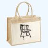 Cotton Pocket Jute Shopper Thumbnail