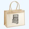 Cotton Pocket Jute Shopper Thumbnail