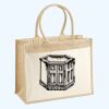 Cotton Pocket Jute Shopper Thumbnail