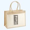 Cotton Pocket Jute Shopper Thumbnail