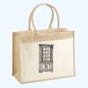 Cotton Pocket Jute Shopper Thumbnail