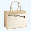 Cotton Pocket Jute Shopper Thumbnail