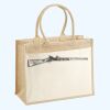 Cotton Pocket Jute Shopper Thumbnail