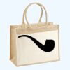 Cotton Pocket Jute Shopper Thumbnail