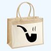 Cotton Pocket Jute Shopper Thumbnail