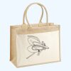 Cotton Pocket Jute Shopper Thumbnail