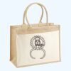 Cotton Pocket Jute Shopper Thumbnail