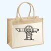 Cotton Pocket Jute Shopper Thumbnail