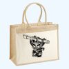 Cotton Pocket Jute Shopper Thumbnail