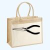 Cotton Pocket Jute Shopper Thumbnail