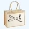 Cotton Pocket Jute Shopper Thumbnail