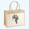 Cotton Pocket Jute Shopper Thumbnail