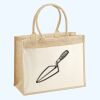 Cotton Pocket Jute Shopper Thumbnail