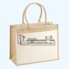 Cotton Pocket Jute Shopper Thumbnail