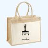 Cotton Pocket Jute Shopper Thumbnail