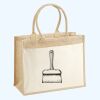 Cotton Pocket Jute Shopper Thumbnail