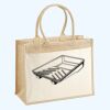 Cotton Pocket Jute Shopper Thumbnail