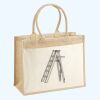 Cotton Pocket Jute Shopper Thumbnail