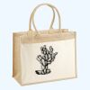 Cotton Pocket Jute Shopper Thumbnail