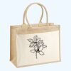 Cotton Pocket Jute Shopper Thumbnail
