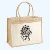 Cotton Pocket Jute Shopper Thumbnail