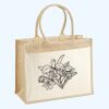 Cotton Pocket Jute Shopper Thumbnail