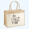 Cotton Pocket Jute Shopper Thumbnail