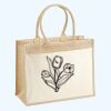 Cotton Pocket Jute Shopper Thumbnail
