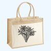Cotton Pocket Jute Shopper Thumbnail