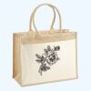 Cotton Pocket Jute Shopper Thumbnail