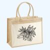Cotton Pocket Jute Shopper Thumbnail