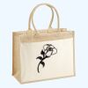 Cotton Pocket Jute Shopper Thumbnail