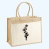 Cotton Pocket Jute Shopper Thumbnail