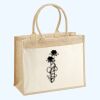 Cotton Pocket Jute Shopper Thumbnail