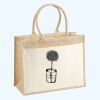 Cotton Pocket Jute Shopper Thumbnail