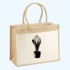 Cotton Pocket Jute Shopper Thumbnail