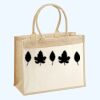 Cotton Pocket Jute Shopper Thumbnail