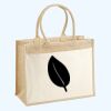 Cotton Pocket Jute Shopper Thumbnail