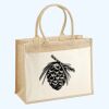 Cotton Pocket Jute Shopper Thumbnail