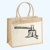 Cotton Pocket Jute Shopper Thumbnail