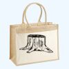 Cotton Pocket Jute Shopper Thumbnail