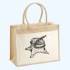 Cotton Pocket Jute Shopper Thumbnail