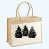 Cotton Pocket Jute Shopper Thumbnail