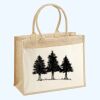 Cotton Pocket Jute Shopper Thumbnail