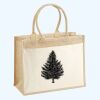Cotton Pocket Jute Shopper Thumbnail